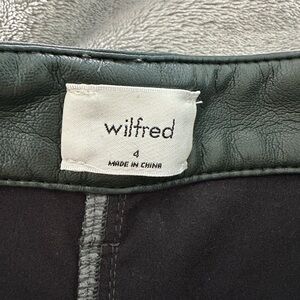 Wilfred Aritzia Leather Pants